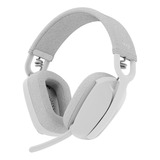 Headset Bluetooth Logitech Zone Vibe 100 Branco - 981-001218