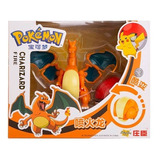 Charizard Figuras Pokémon + Pokebola Con Caja 