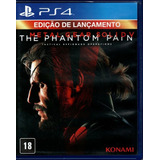 Metal Gear Solid V  Ps4 Phantom Pain Midia Física Português