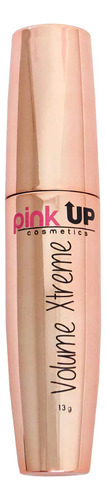 Pink Up Volume Xtreme Máscara De Pestañas Indeleble Volumen Y Longitud Efecto Pestañas Postizas A Prueba De Agua No Deja Grumos Modelo Pkm01