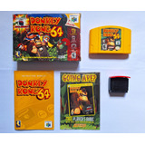 Donkey Kong 64 Original Completo Expansion Pak Nintendo 64