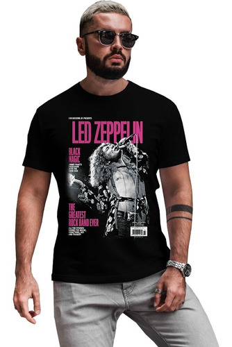 Playera Led Zeppelin Diseño 52 Rock Grupos Musicales Beloma