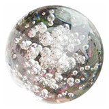 Esfera De Cristal- Bola Fuente De Agua- Feng Shui- Relax 4cm