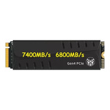 Ssd M.2 Fanxiang S770 1tb 7400mbps Nvme Playstation 5 Ps5 Cor Preto
