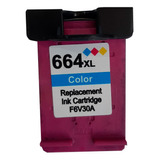 Cartucho De Tinta Comp 664xl Color F6v30a 2136 1115 12ml