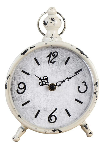 Reloj De Mesa Vintage, Reloj De Escritorio De Repisa De Hier