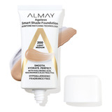 Almay Base Antienvejecimiento, Maquillaje Facial Smart Shad.