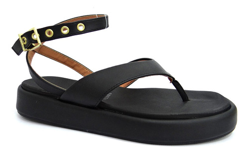 Sandalia Vizzano Flat Casual 6506.103 (40) - Preto