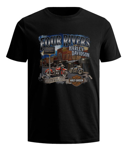 Playera Harley Davidson England Motos Rock Hombre Camis 4