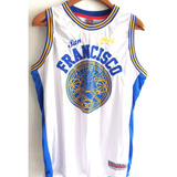 Camisa De Basquete San Francisco Número 30 Gg Tamanho