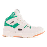 Tenis Pony M-100 Unbleached Green Hi Unisex Casual