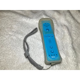 Wii Remote Plus Original Nintendo Azul Capa Strap Rvl-036 B