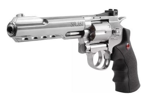 Pistola Revolver Co2 Crosman Fullmetal Crvl357s Balines