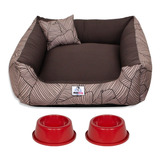 Caminha De Cachorro Cama Pet 80x80 Porte Grande Gg + Brinde