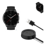 Cabo Carregador Relógio Xiaomi Amazfit Gtr 42, 47mm E Gts Cor Preto