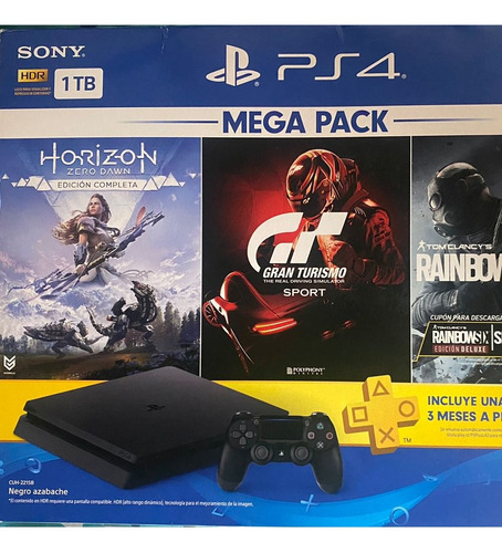 Play Station 4 Slim 1tb Sony + 3 Juegos + 1 Joystick