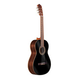 Guitarra Criolla Clásica Fonseca 50 Negra Brillante - Plus