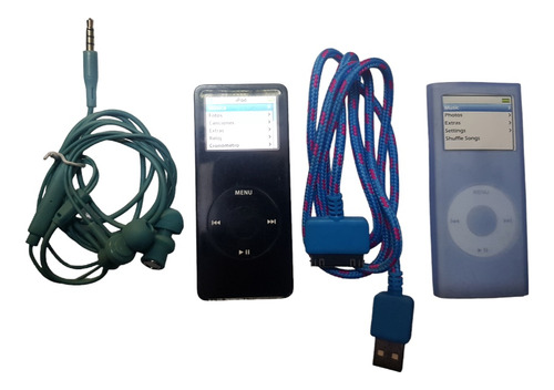 iPod Nano 1gen. 1gb Con Cable, Auricular Y Silicona.