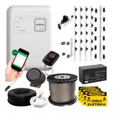 Kit Cerca Elétrica Industrial 60m Big Intelbras App Aço