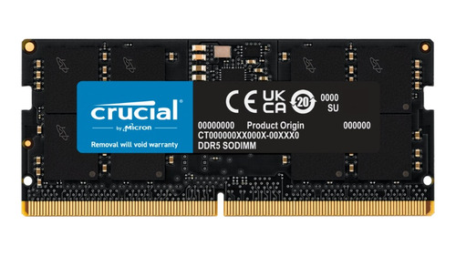 Crucial 16gb Ddr5-5600 Sodimm Ct16g56c46s5