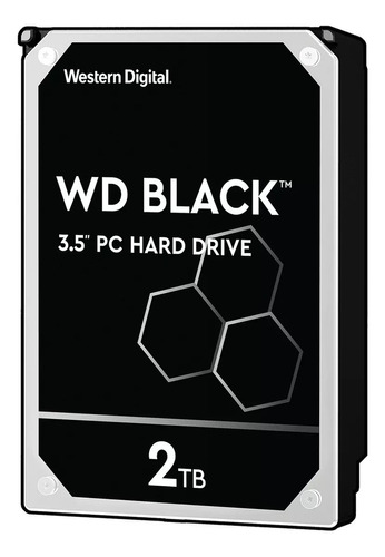 Disco Rigido 2tb Western Digital Black 64mb 7200rpm Wd Black