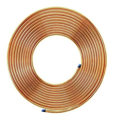 7m 3/8 + 7m 1/4 Tubo Cobre Flexivel Para Ar 12000btus