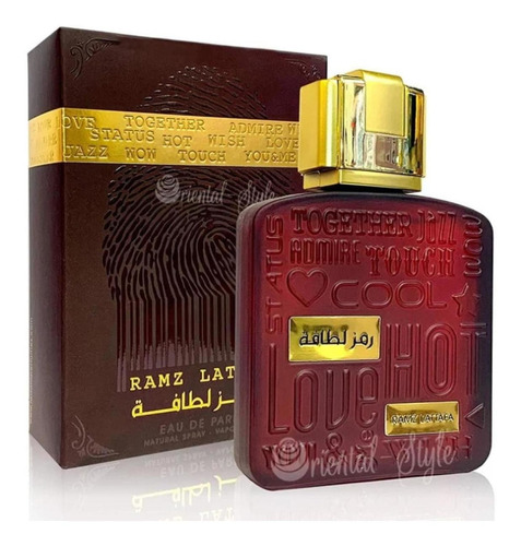 Perfume Lattafa Ramz Gold Edp 100ml Unisex