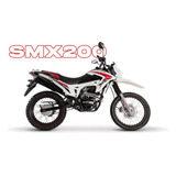 Moto Gilera Smx 200 Moto Enduro Cross 0km 2024 Urquiza Motos