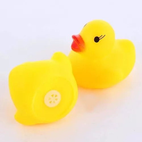 Patitos De Goma Yellow Hule Para Tina Agua Ducha Niños 20und