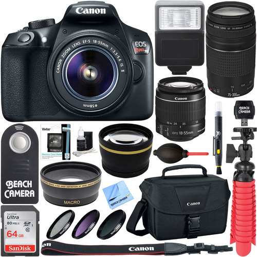 Kit De Accesorios Para Canon T6 Eos Rebel Cámara Réflex