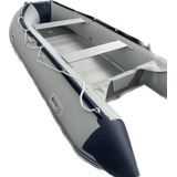 Barco Lancha Inflable 11.5' Piso Aluminio Dinghy 6 Personas