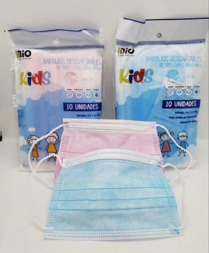 Barbijos Tricap Descartables - Caja X100 - Maxima Proteccion