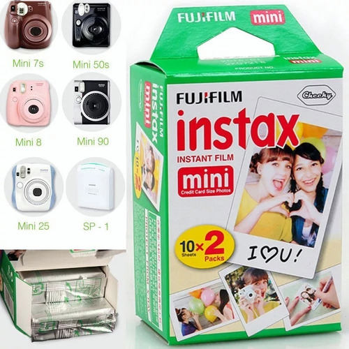 Fujifilm Instax Mini Iso 800 - Cartucho Con 20 Hojas