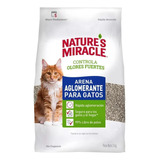 Nature's Miracle Arena Aglomerante Para Gatos  3 Kg 
