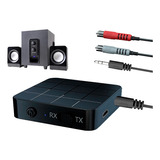 Receptor Y Transmisor Audio Usb Bluetooth 5.0 Tv Pc Vehículo