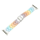 Correa Manilla Multicolor Para Apple Watch 42 44 45 49 Mm