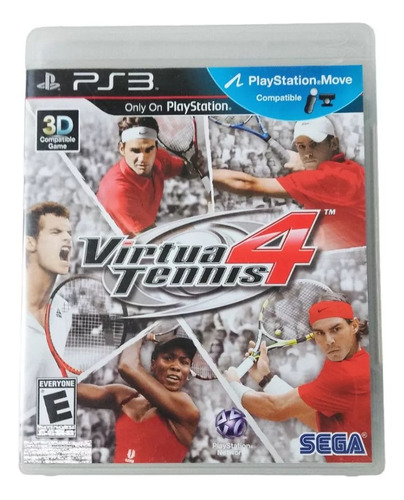 Juego Virtua Tennis 4 Playstation 3 Físico Ps3 Original !!!