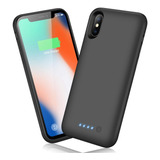 Funda De Batería Para iPhone X/xs/10, Más Reciente 6500mah, 