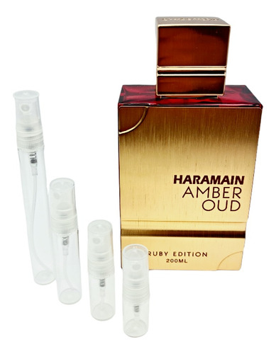 3 Ml En Decant De Amber Oud Ruby Edition De Al Haramain 