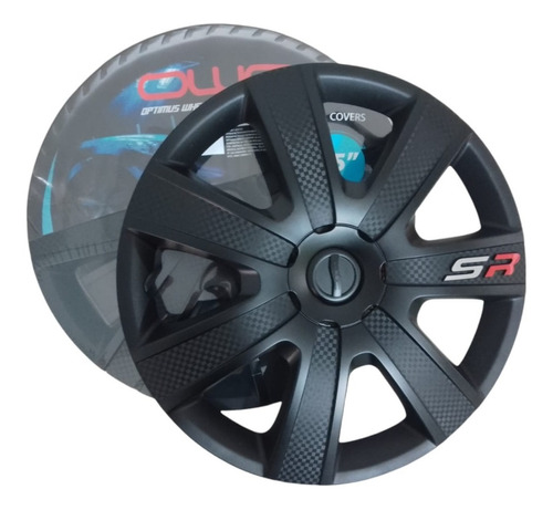 Jgo Tapones Polveras Universal Rin 15 Super Racing