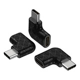 Adaptador Usb C De Ángulo Recto Para Computadora Portátil Y