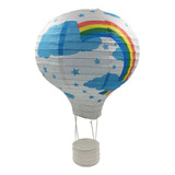 Farol Con Forma De Globo Aerostático Begetto, Farol De Papel