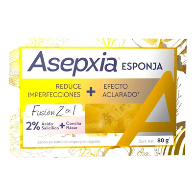 Jabón en barra Asepxia Jabones 80 g | MercadoLibre