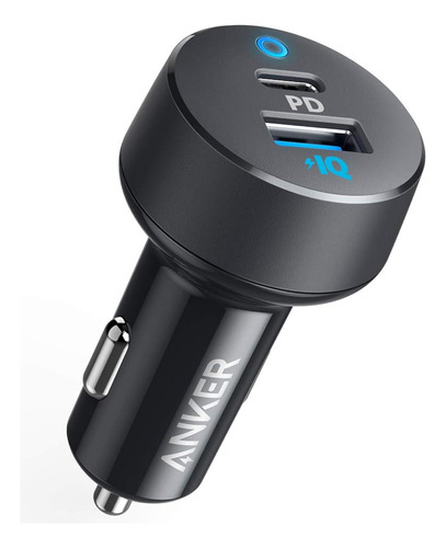 Anker Cargador De Coche Usb C, De 30 W De 2 Puertos Tipo C