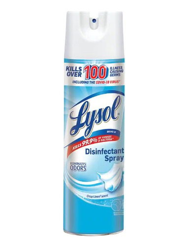 Lysol Aerosol Desinfectante Aroma Fresco 538g Importado