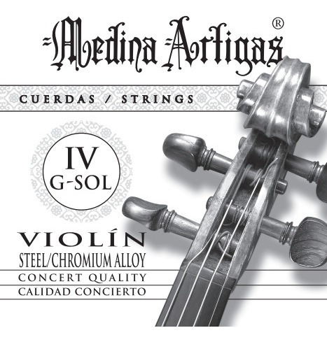 4º Cuerda Suelta Violín Medina Artigas Steel