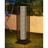 Lámpara De Pie Solar Para Exteriores Con Luces Mejoradas