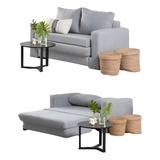 Sofa Cama Cubo Amour Deco De Dos Cuerpos Linea Premium