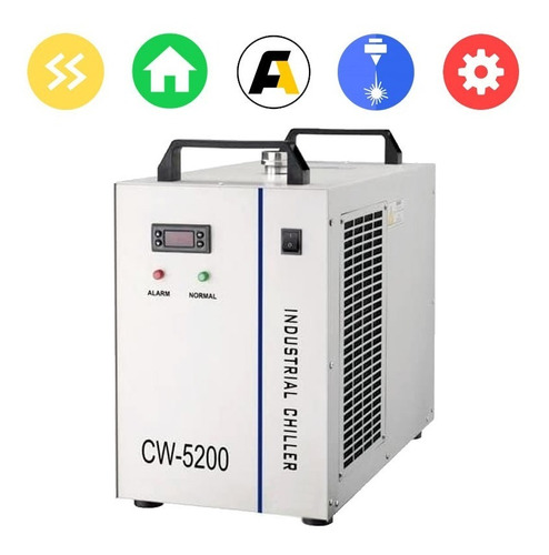 Chiller Cw-5200 Enfriador Refrigeración Maquina Laser Co2