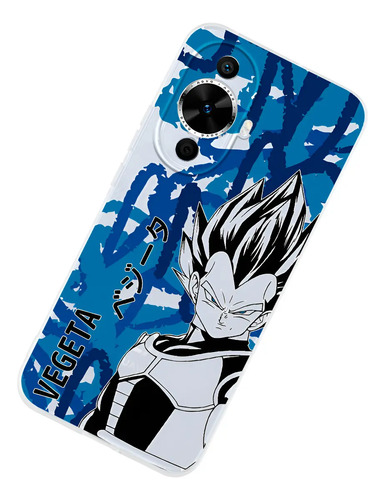 Funda Para Huawei Dragon Ball Z Super Saiyan Vegeta Anime